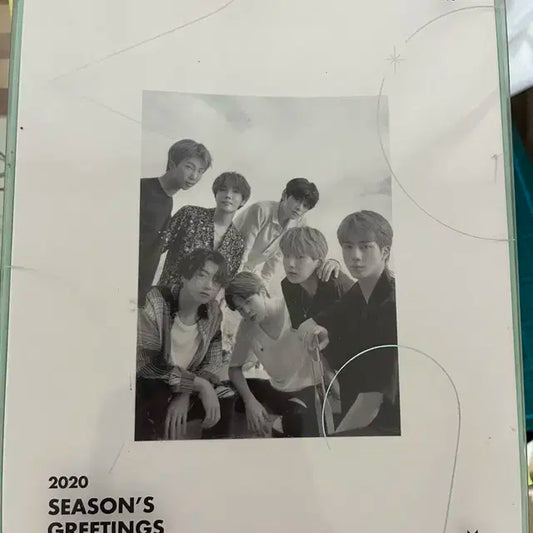 방탄소년단 2020 시즌그리팅 시그 판매합니다