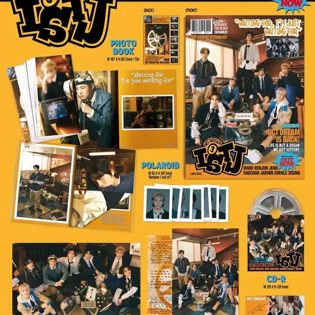 엔시티 드림 ISTJ 포토북 앨범
