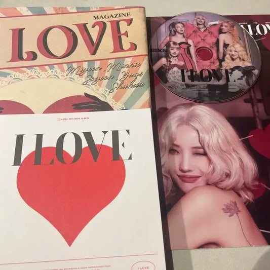 (여자)아이들 I Love 앨범