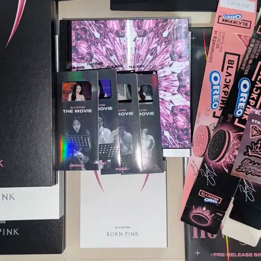 블랙핑크 앨범&굿즈(포카, kit album, 콜라보 등)