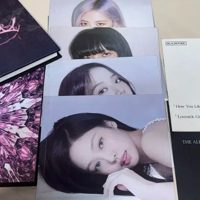 블랙핑크 앨범&굿즈(포카, kit album, 콜라보 등)