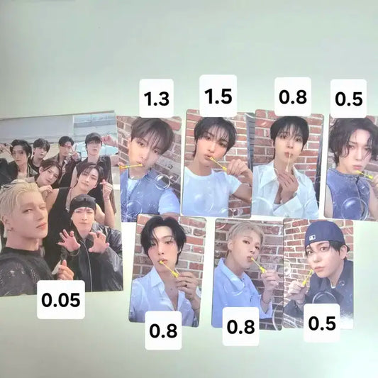 에이티즈 톡톡 방울방울 비눗방울 ver 미공포 포카 양도
