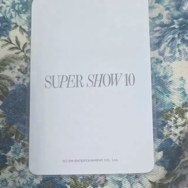 슈퍼주니어 포카 려욱 (슈퍼쇼10)