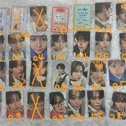 nct wish 위시 리쿠 포카 양도