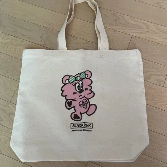 베르디 블랙핑크 에코백