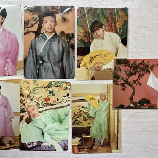 방탄 달마중 포카