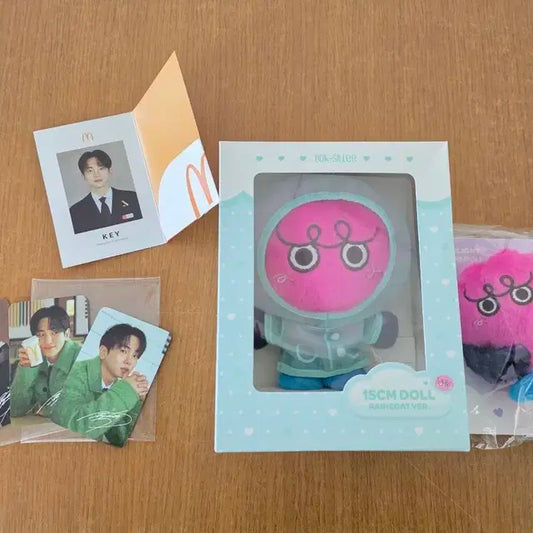 샤이니 키 맥도날드 포카 + 복실이 인형