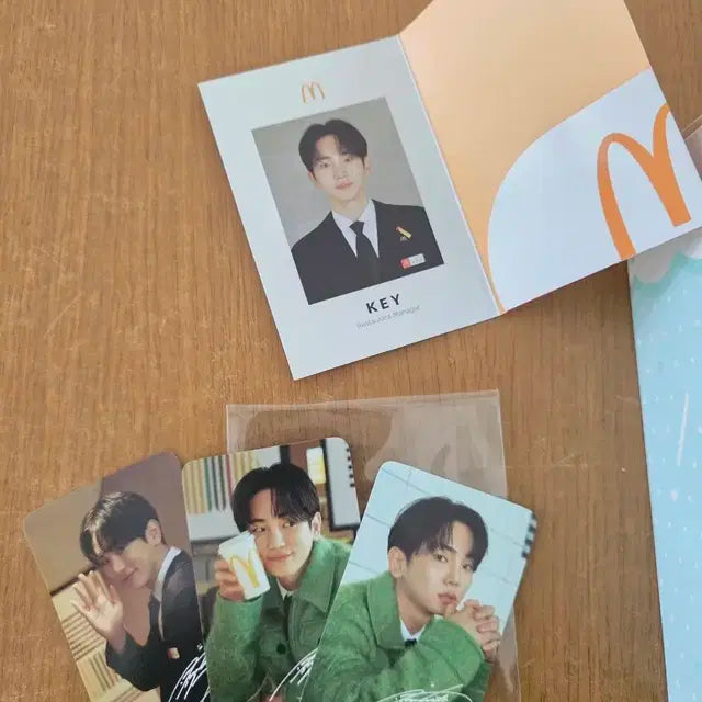 샤이니 키 맥도날드 포카 + 복실이 인형
