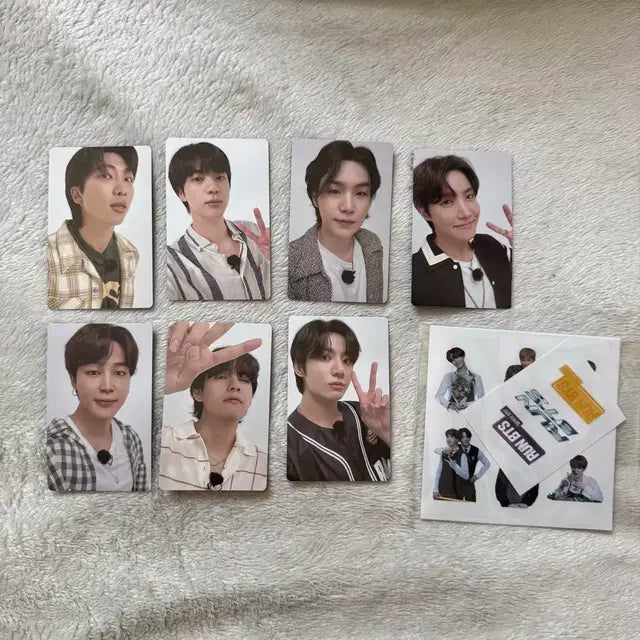 RUN BTS POLY HIGHLIGHT PACKAGE EVENT 포카