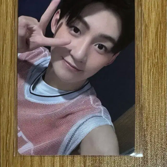 투어스 지훈 미공포 이즈위 3차 특전 포카