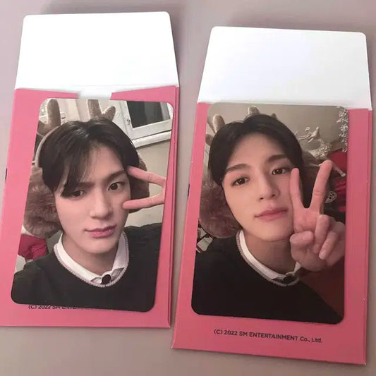 핑크크리스마스 엔시티 제노 포카 일괄 엔시티드림 랜덤팩 nct jeno