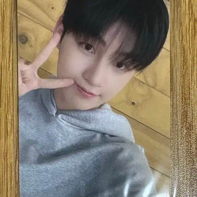 투어스 지훈 미공포 이즈위 5차 특전 포카