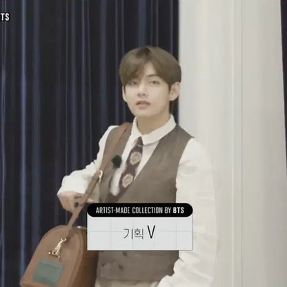 V 보스턴백(ARTIST-MADE COLLECTION BY BTS)