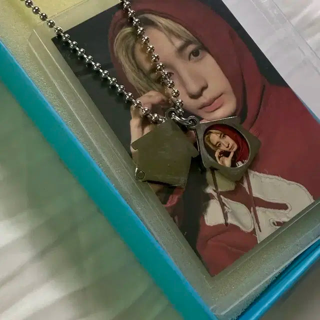 찐막가격내림 최저가!!!! 보넥도 이한 2주년 목걸이 (포카포함)
