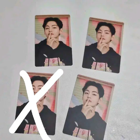 BTS 뷔 필라 휠라 포카