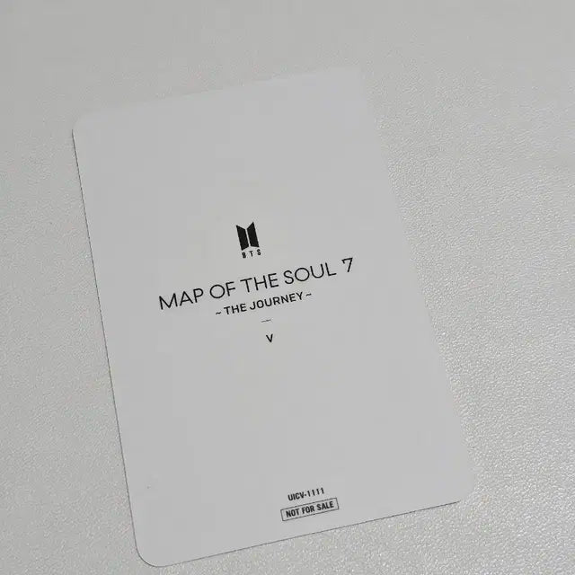 BTS 뷔 태형 맵솔 Map of the soul7 포카