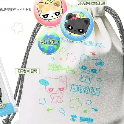 엔시티 위시 리쿠 유우시 생카 컵홀더 포카 키링 뱃지 핀버튼
