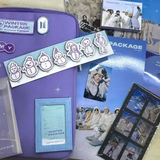 방탄 윈터패키지 풀박스