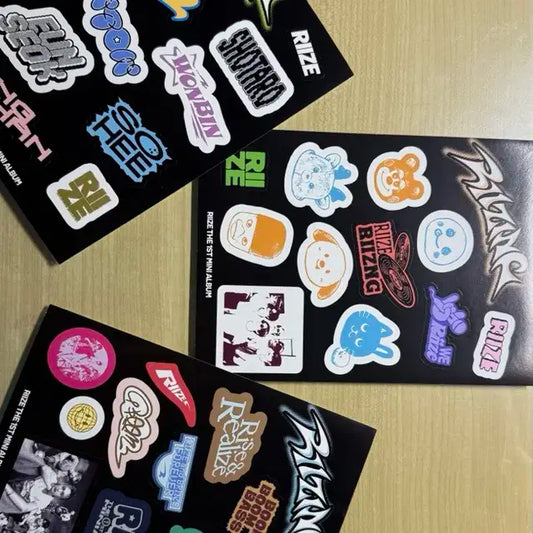 라이즈 앨범 공식 스티커 일괄 양도 원빈소희앤톤타로성찬은석포카비공굿럭드