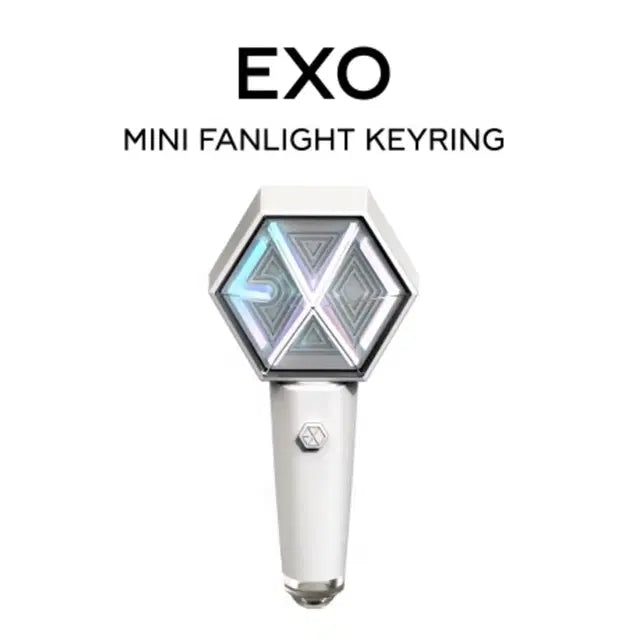 엑소 미니 응원봉 키링