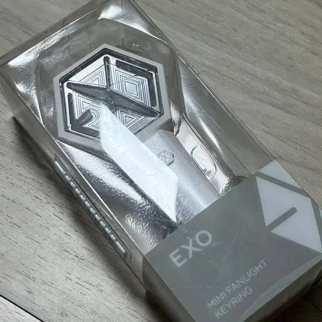 엑소 미니 응원봉 키링