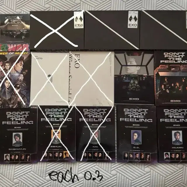 엑소 exo 앨범 판매합니다