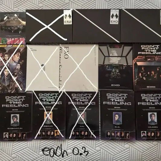 엑소 exo 앨범 판매합니다
