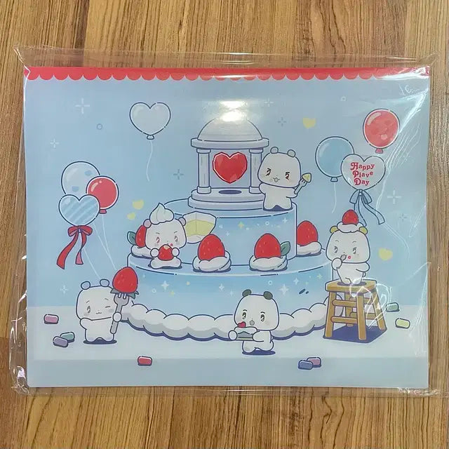 (원가이하)플레이브 2주년 팝업 링바인더 미개봉 판매