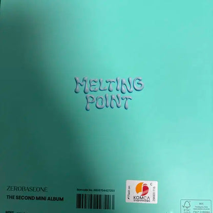 제로베이스원 Melting Point 개봉앨범