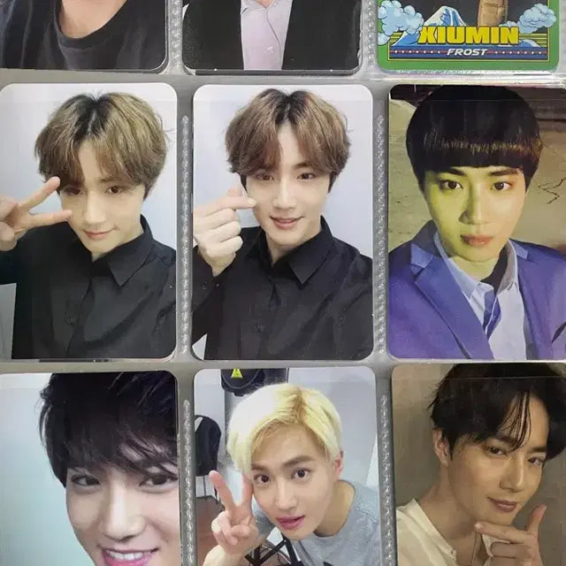 엑소 포카 앨범 응원봉 굿즈 팔아요