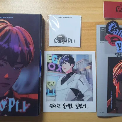플레이브 칼리고 뱅가드 버전 슈참 포함 개봉앨범 양도