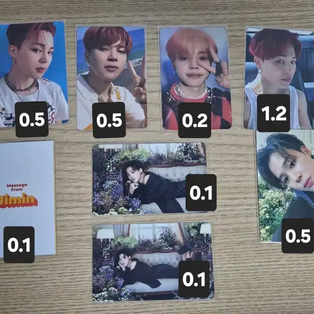 방탄소년단 지민 포카 팝니다
