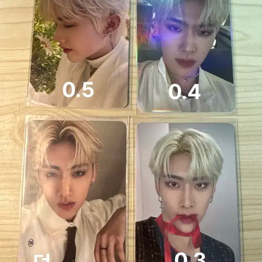 제베원 리키 위드뮤 팬클럽 특전포카