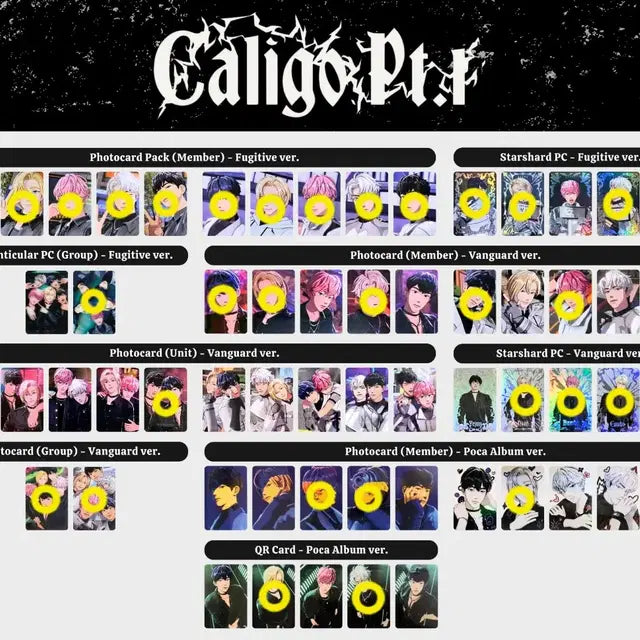 플레이프 cailgo Pt.1 앨범 포토카드