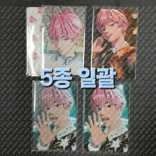 플레이브 밤비 콘서트 플리존 특전 MD 멤버반 포카 포토카드 미공포