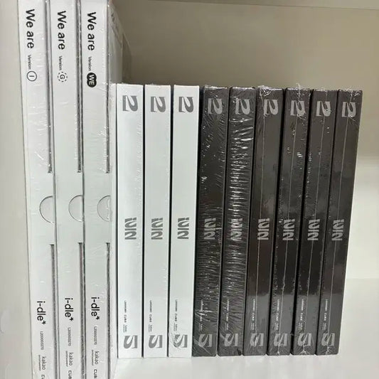 (여자)아이들 미개봉 앨범