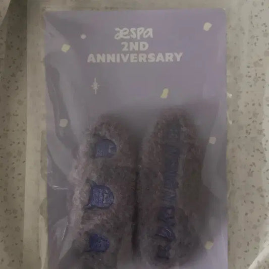에스파 닝닝 2주년 헤어핀 세트 엠디 MD 닝닝