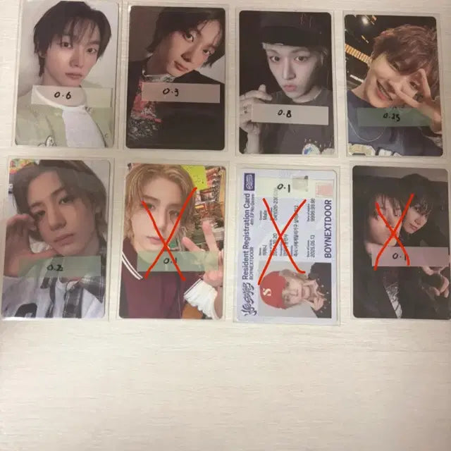 보이넥스트도어 포카 판매