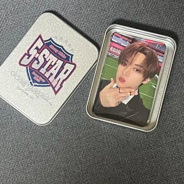 스트레이키즈 5-star 돔투어 틴케이스 포카 일괄 풀셋