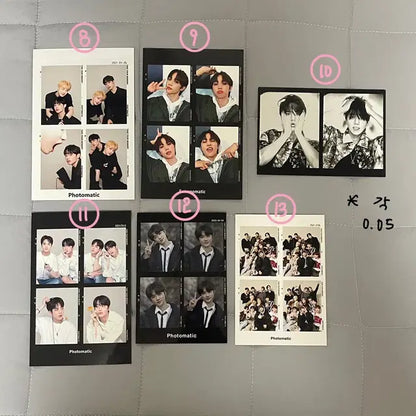사진 많아요) 더보이즈 포토이즘 인생네컷 엽서 키링 양도 팔아요