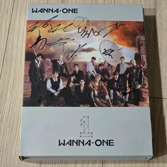 워너원 무기명 싸인 앨범