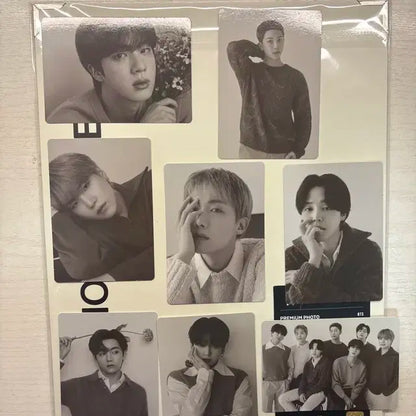 탈덕 처분) 방탄 팝업 미니 포카