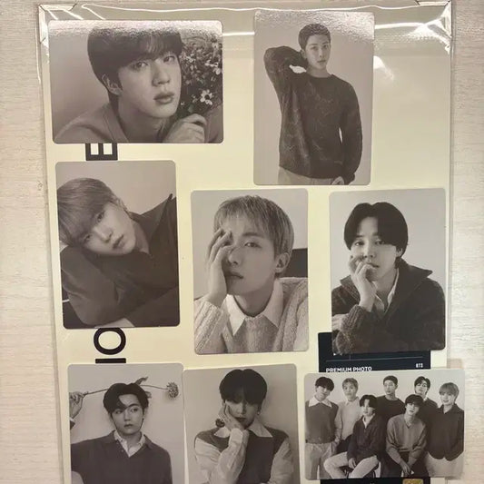 탈덕 처분) 방탄 팝업 미니 포카