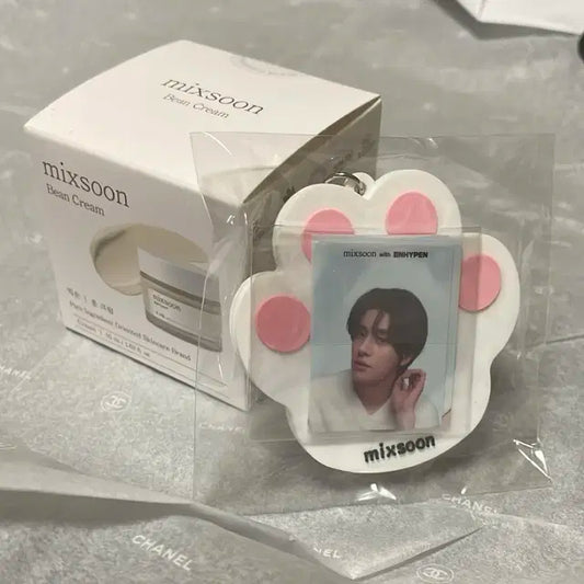 엔하이픈 고양이키링+ 믹순 콩 크림