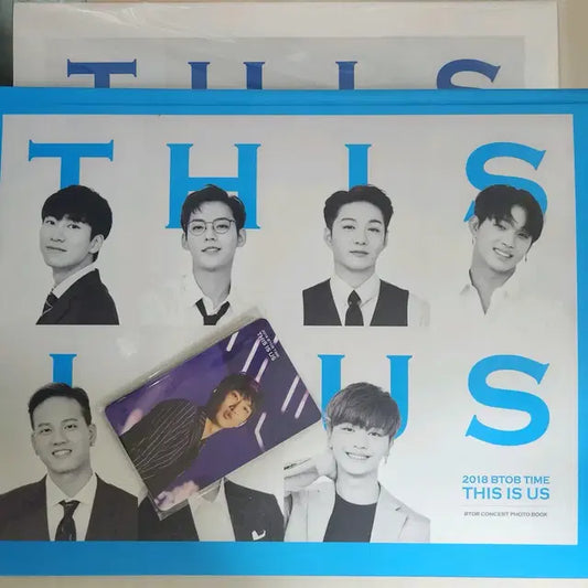 비투비 this is us 포토북 포카 풀셋