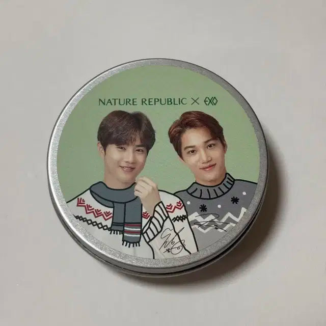 엑소 네이처리퍼블릭 틴케이스