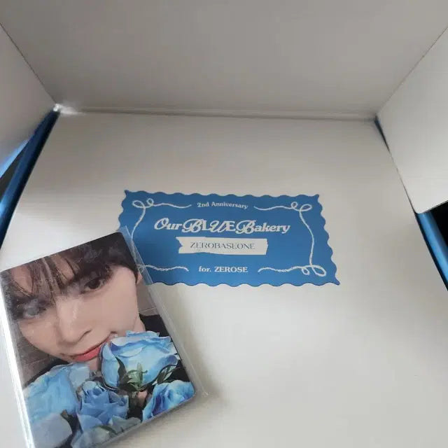 (미개봉 새상품)그룹 제베원 한정판 아우어 블루케이크 9종 포카세트양도
