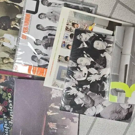 슈퍼주니어 앨범 여러가지
