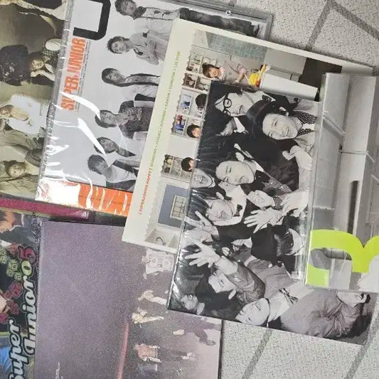 슈퍼주니어 앨범 여러가지
