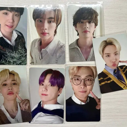 방탄 데코키트 포카 일괄